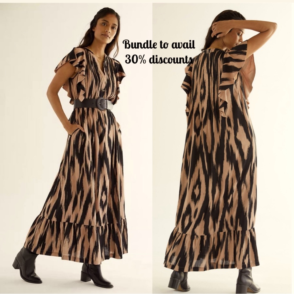By Anthropologie The Cassandra Maxi Dress